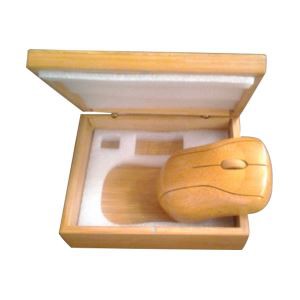 Ratolí sense fils de bambú per ordinador