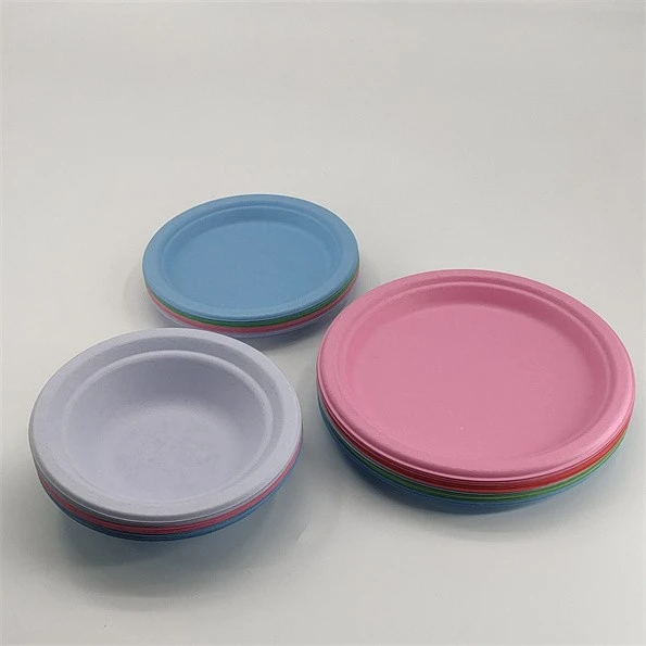 Party Supplies Compostable Bagasse Paper Bowls